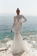Maddison #2552 with Bolero – Julie Vino Romanzo Wedding Dress